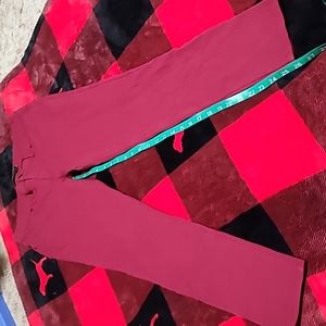 I joah burgendy casual stretch jegging